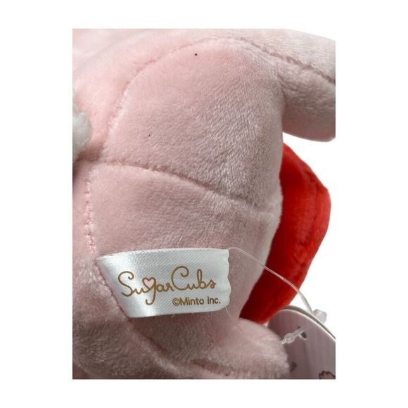 Sugar Cubs Pink Latte Heart Mini Plush 7” Sugar Cubs Round 1 Minto NWT - Picture 7 of 14